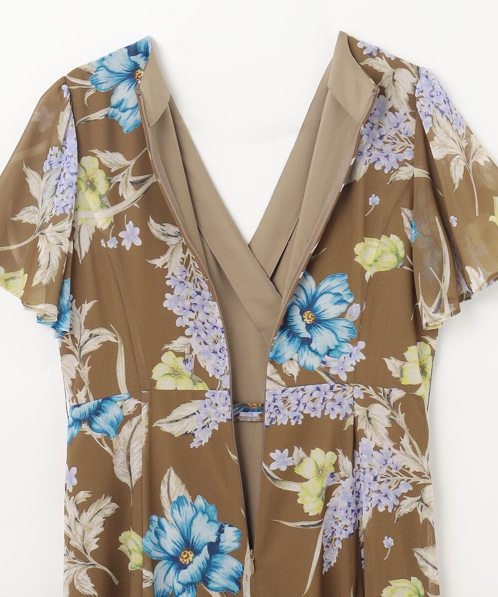 GRACE CONTINENTAL ミモザプリントワンピース 