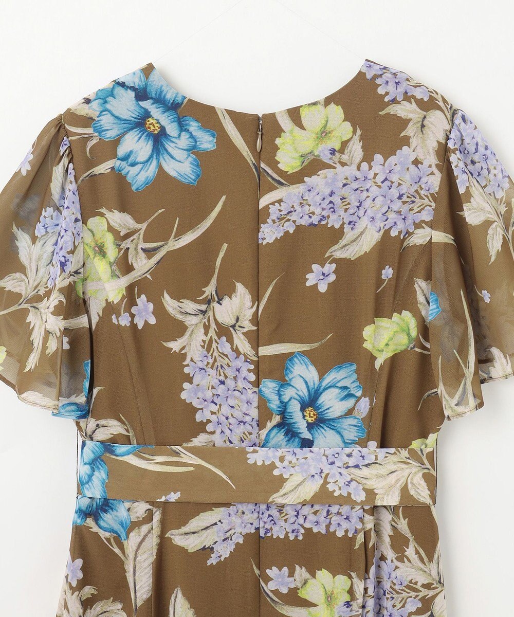 GRACE CONTINENTAL ミモザプリントワンピース 