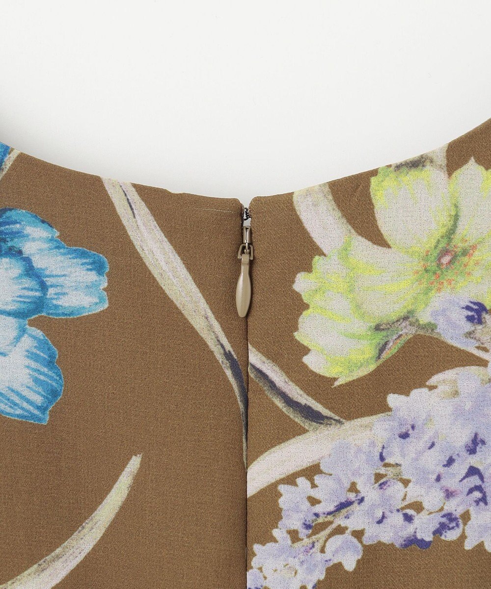 GRACE CONTINENTAL ミモザプリントワンピース 