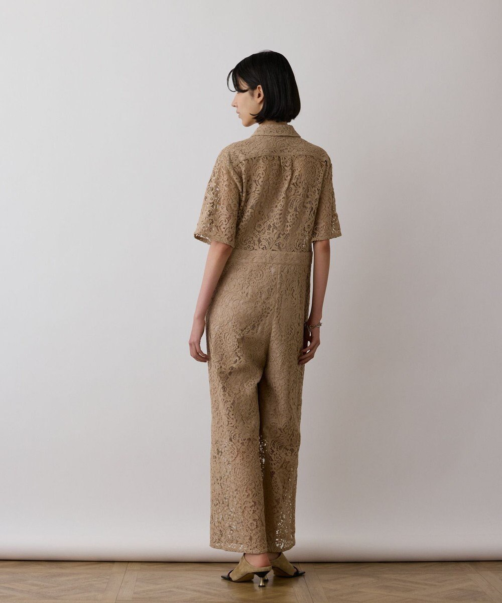 GRACE CONTINENTAL コードレースジャンプスーツ 