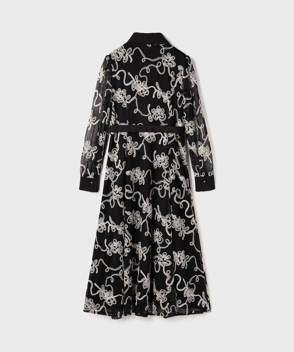 GRACE CONTINENTAL チュールコードレースワンピース 