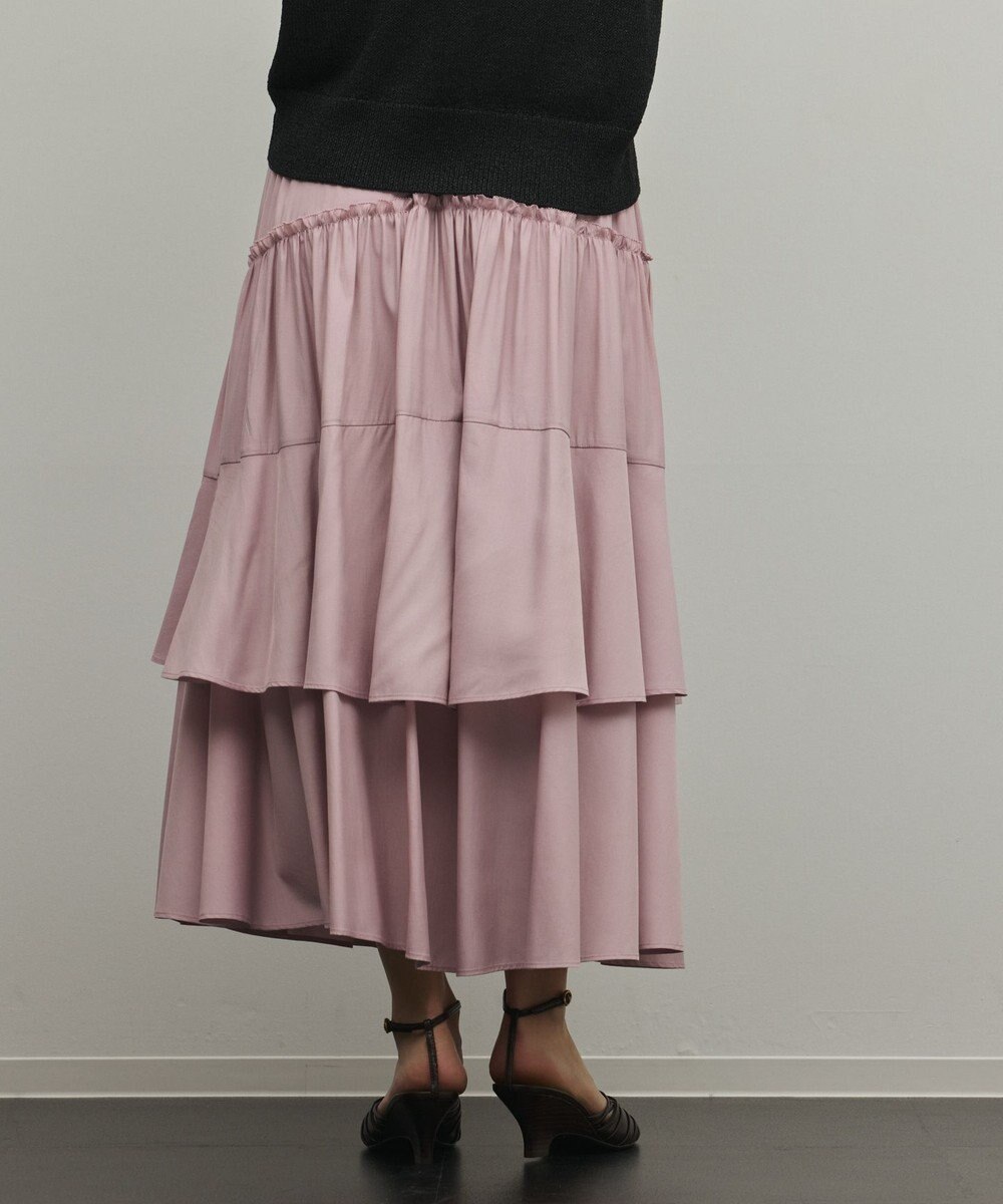 GRACE CONTINENTAL ロングティアードスカート 