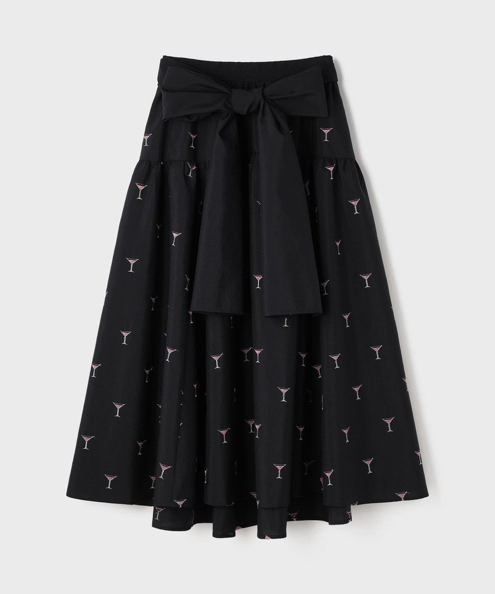 GRACE CONTINENTAL カクテルモチーフスカート 