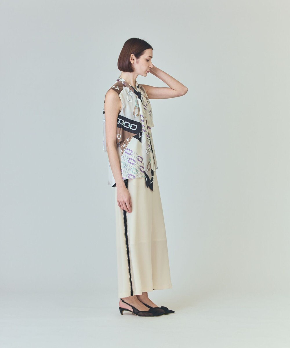 GRACE CONTINENTAL チェーンレイヤードノースリーブ 