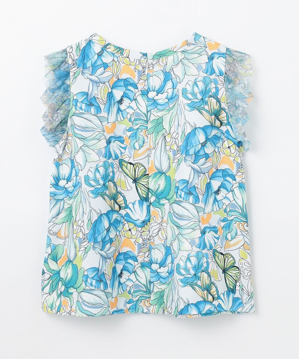 GRACE CONTINENTAL フラワーガーデンプリントトップ 