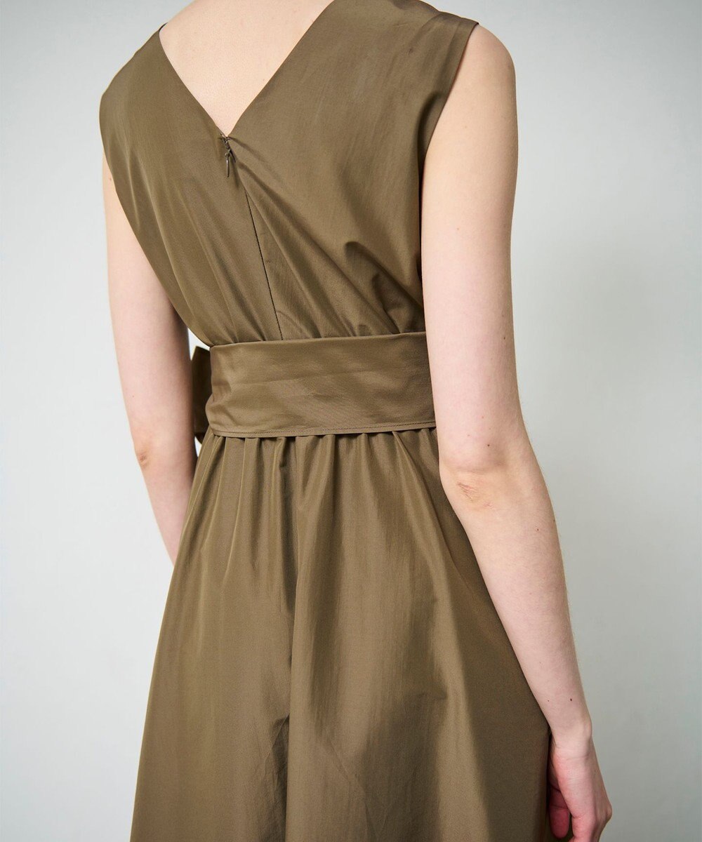 GRACE CONTINENTAL ライトタフタドレス