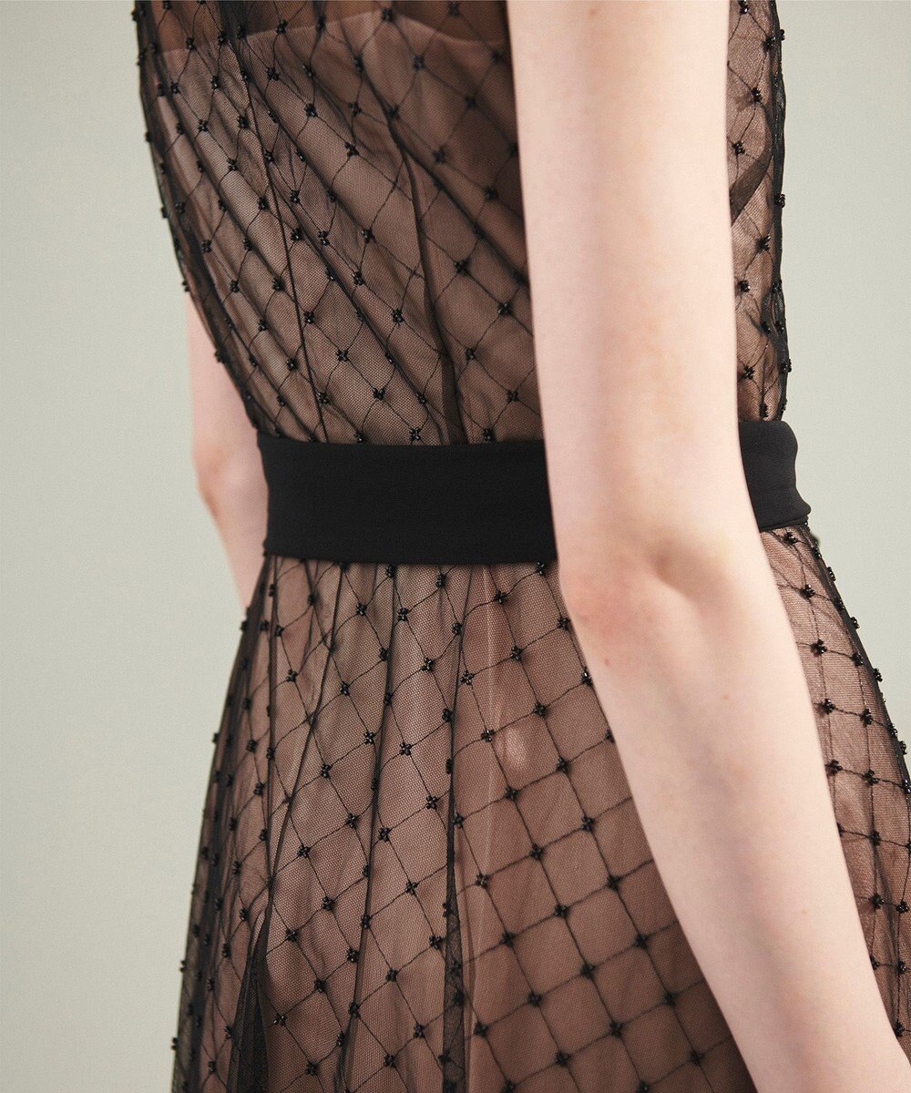 GRACE CONTINENTAL ビーズembドレス 