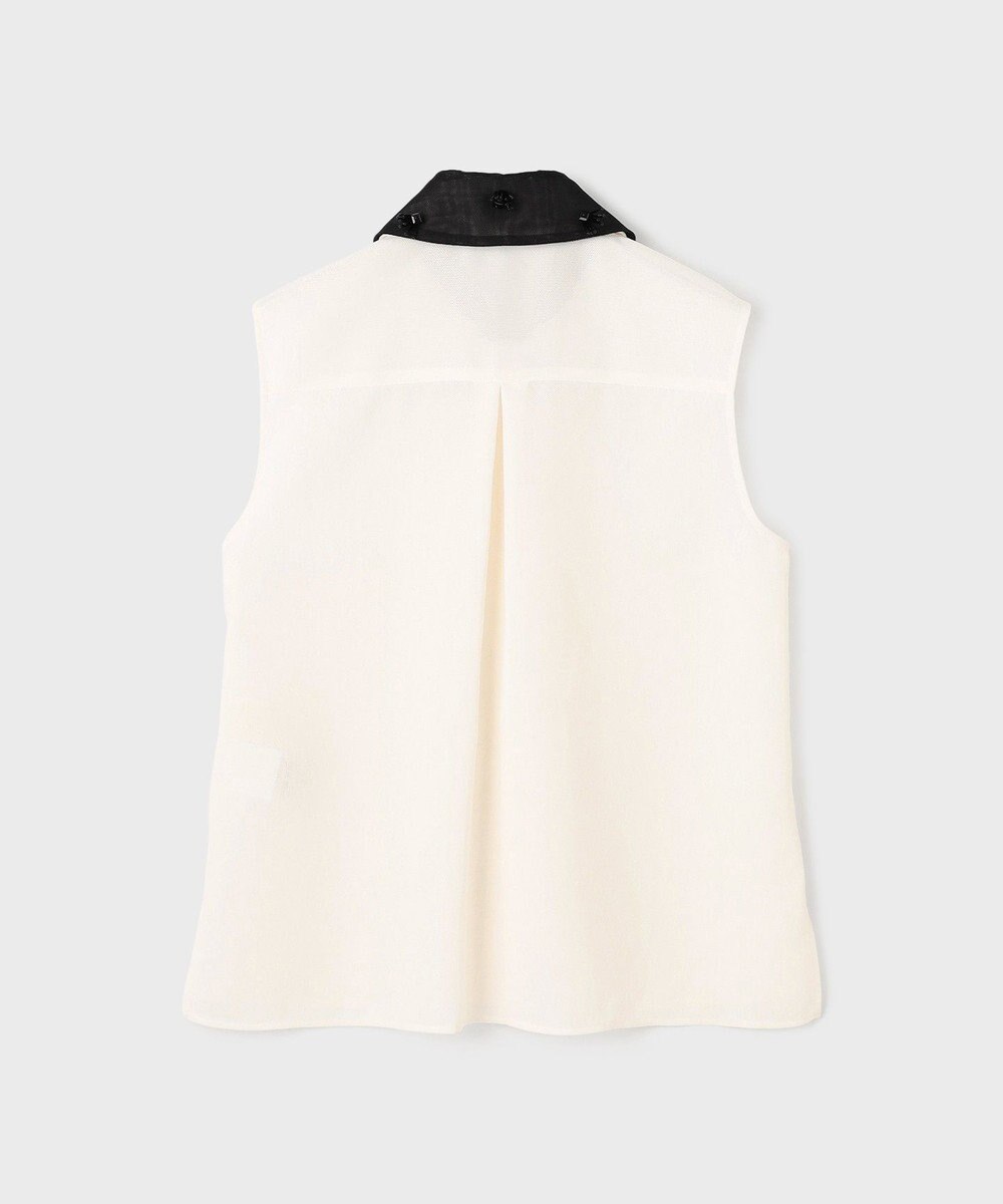 GRACE CONTINENTAL シアーメッシュノースリーブ