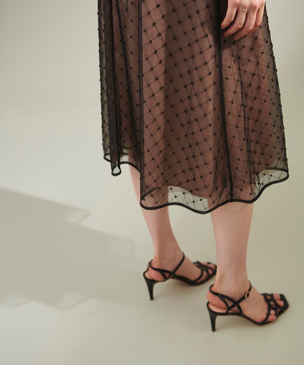 GRACE CONTINENTAL ビーズembドレス 