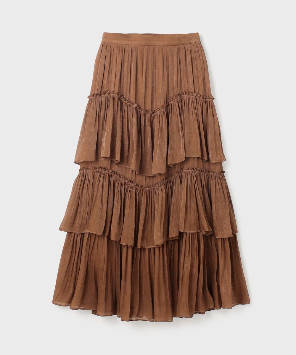 GRACE CONTINENTAL イレギュラーティアードスカート 
