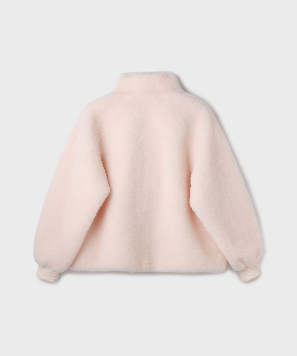 GRACE CONTINENTAL ウールボアスタンドカラージャケット 