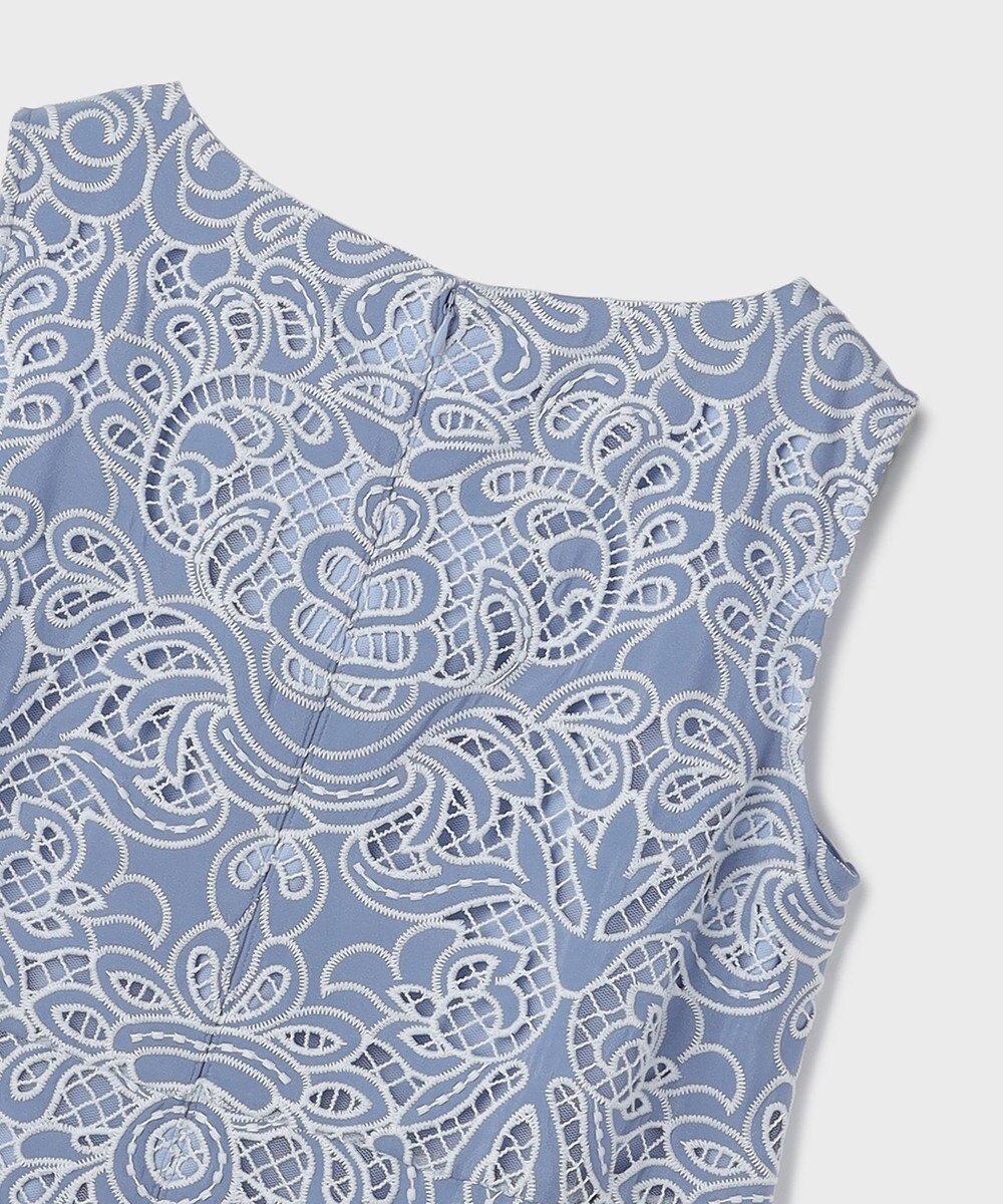 GRACE CONTINENTAL フラワーカットワークワンピース【限定カラー】 