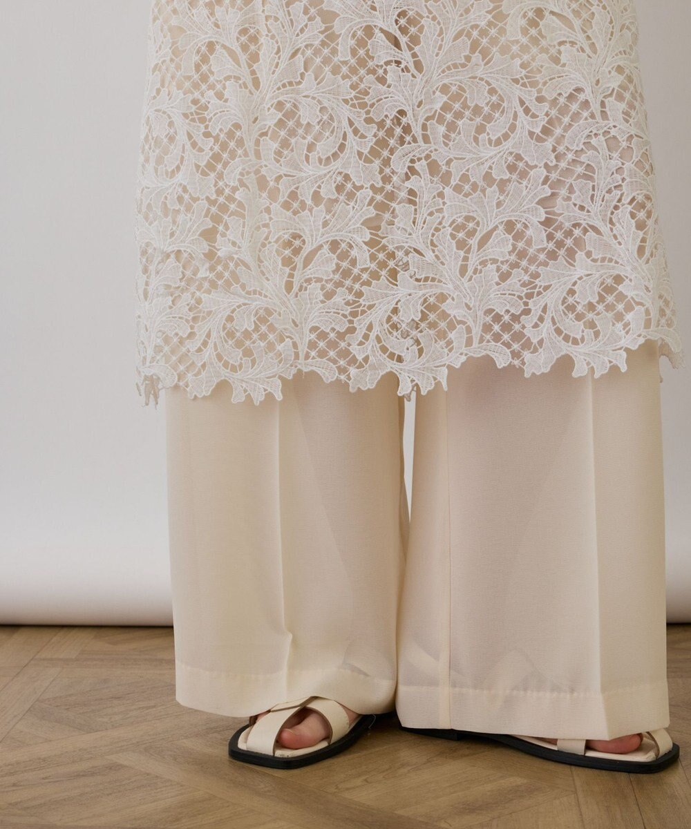 GRACE CONTINENTAL ケミカルレースストレートトップ 