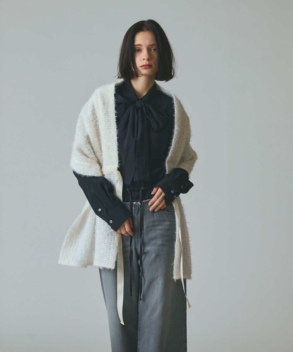 GRACE CONTINENTAL フェザーチュールストール 