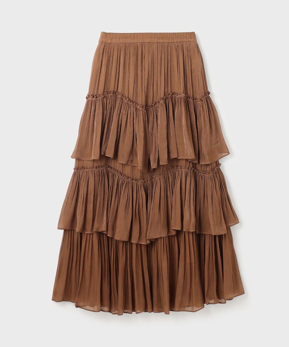 GRACE CONTINENTAL イレギュラーティアードスカート 