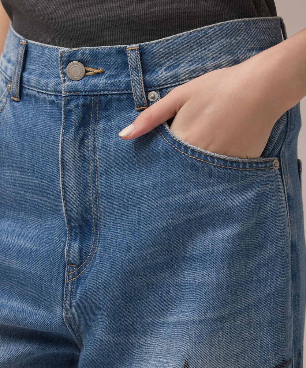 GRACE CONTINENTAL バギ－デニムパンツ (My Beautiful Things) 