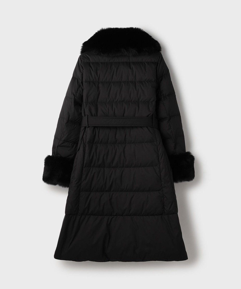 GRACE CONTINENTAL ファーカラーロングダウン 