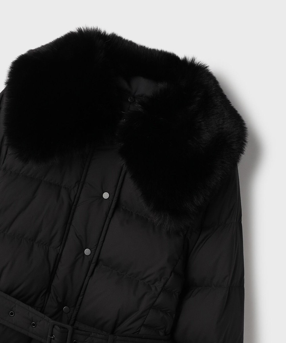 GRACE CONTINENTAL ファーカラーロングダウン 