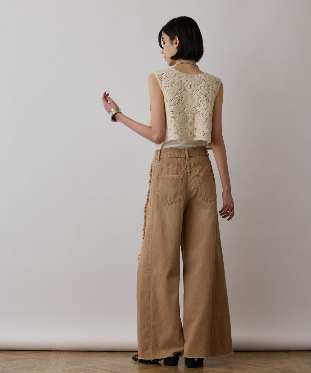 GRACE CONTINENTAL メッシュembジレ 