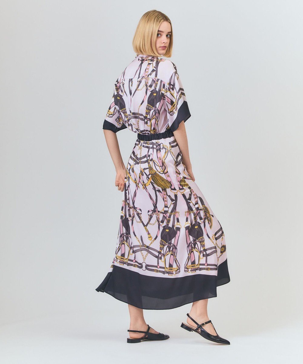 GRACE CONTINENTAL マリンスカーフロングスカート 