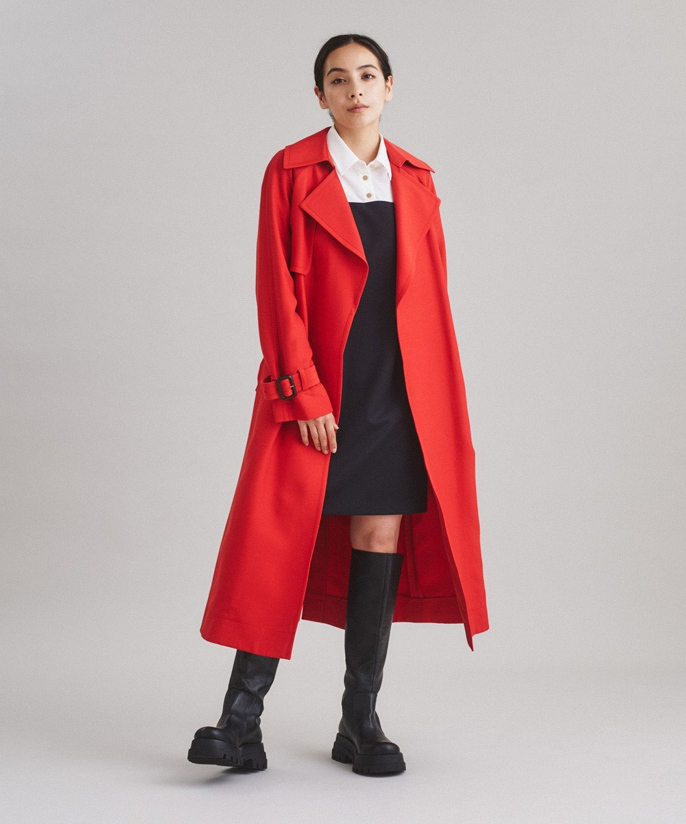 Grace Long Trench Coat(cocoa)(S)