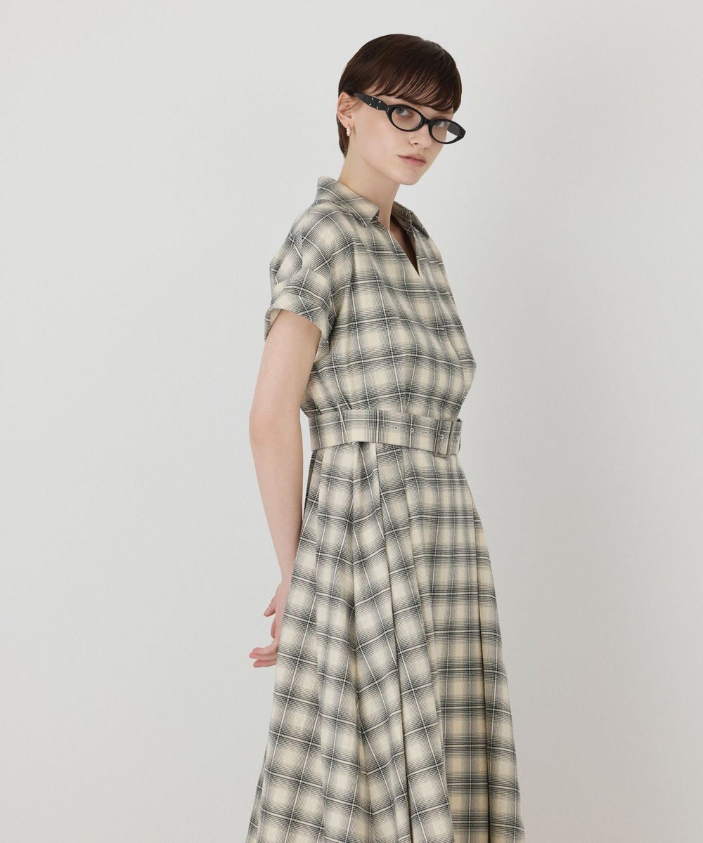 GRACE CONTINENTAL ラップフレアワンピース 