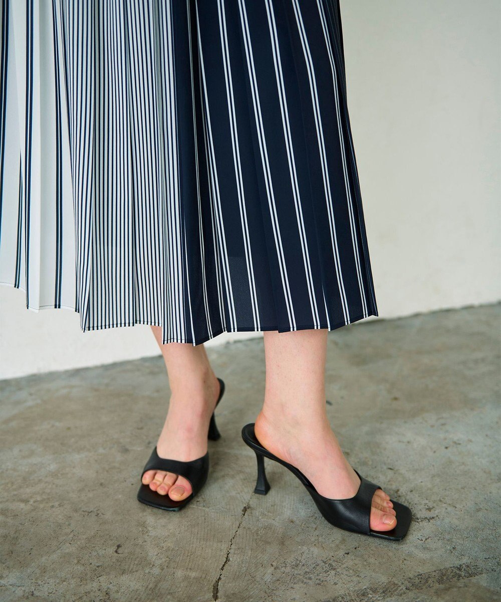 GRACE CONTINENTAL ストライププリントワンピース