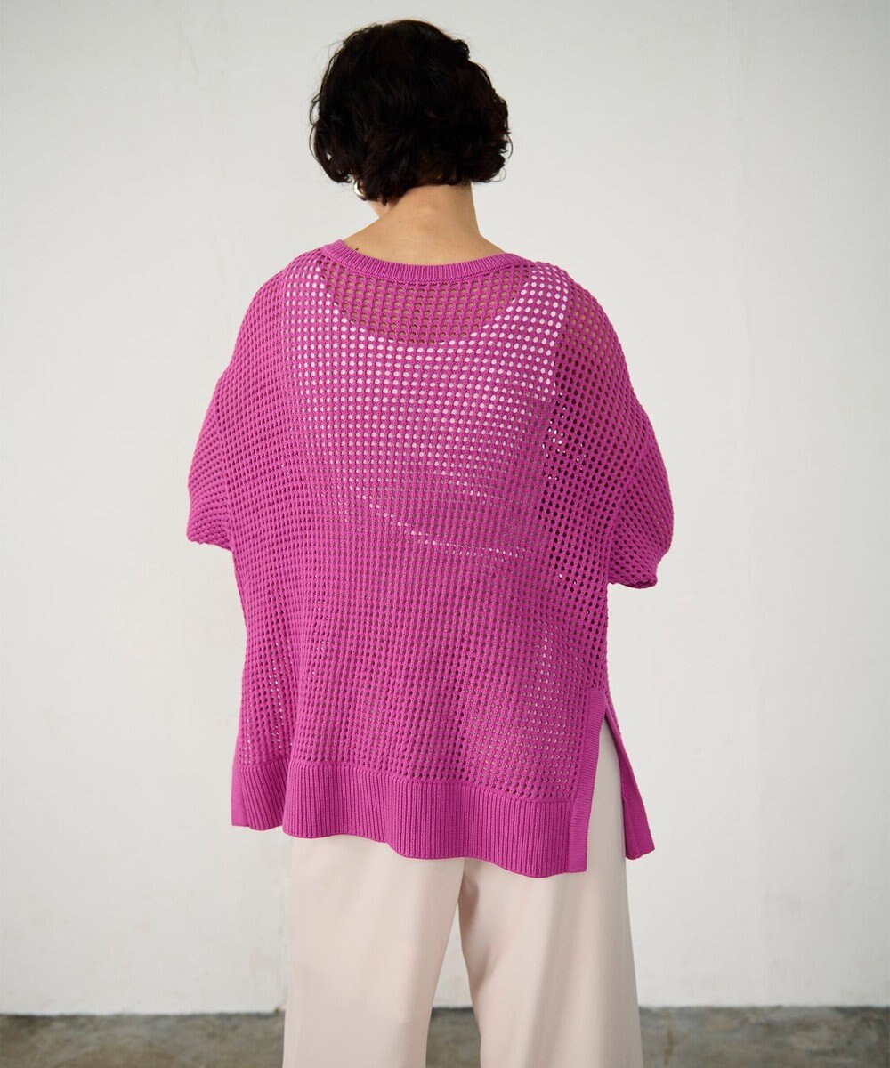 GRACE CONTINENTAL メッシュドルマン2WAYニット