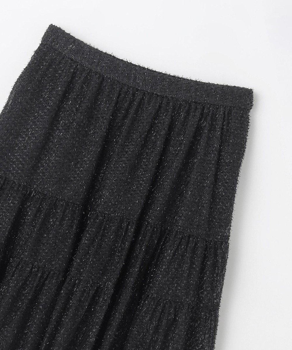 GRACE CONTINENTAL シフォンカットジャガードスカート 