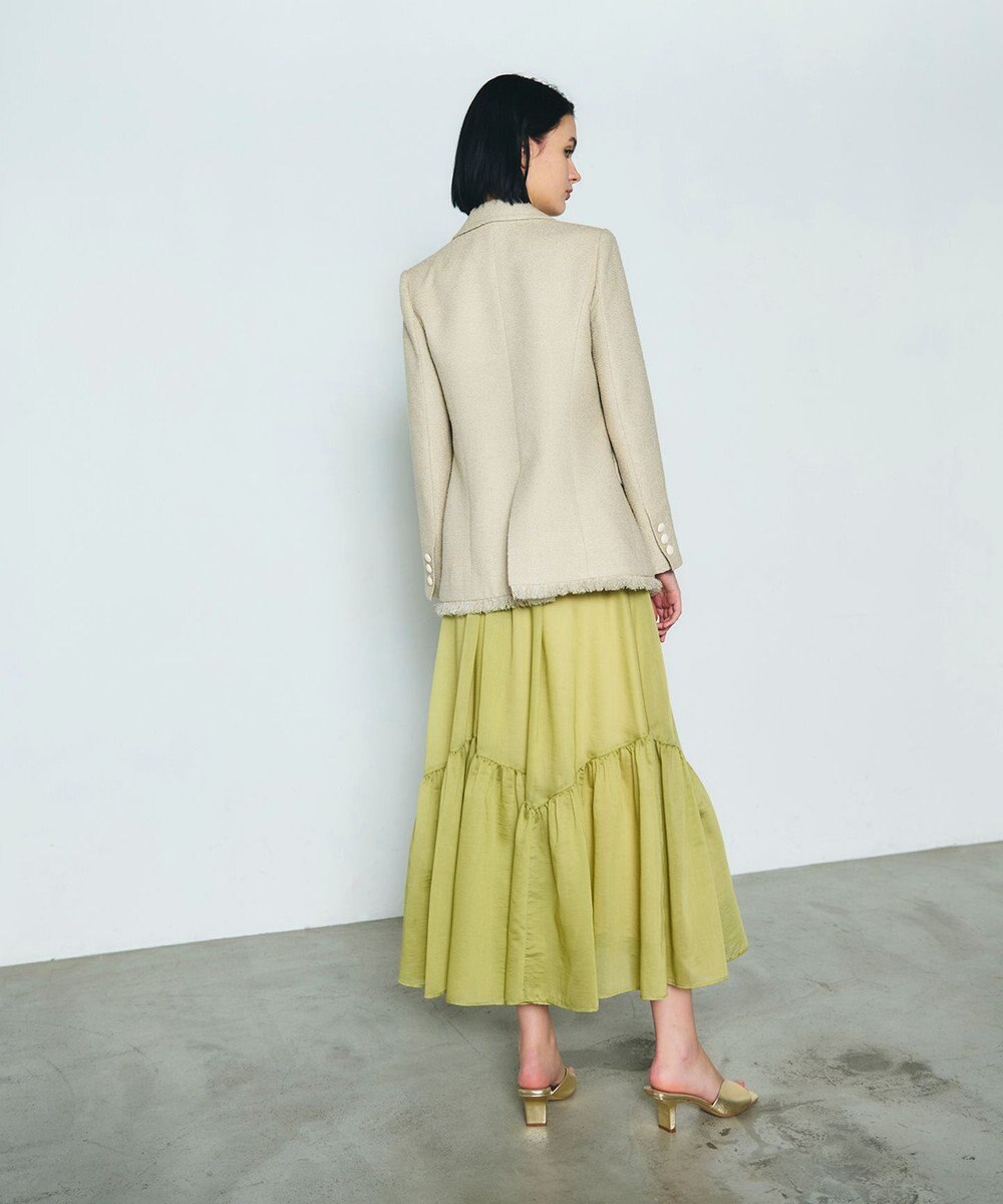 GRACE CONTINENTAL ティアードボリュームスカート 