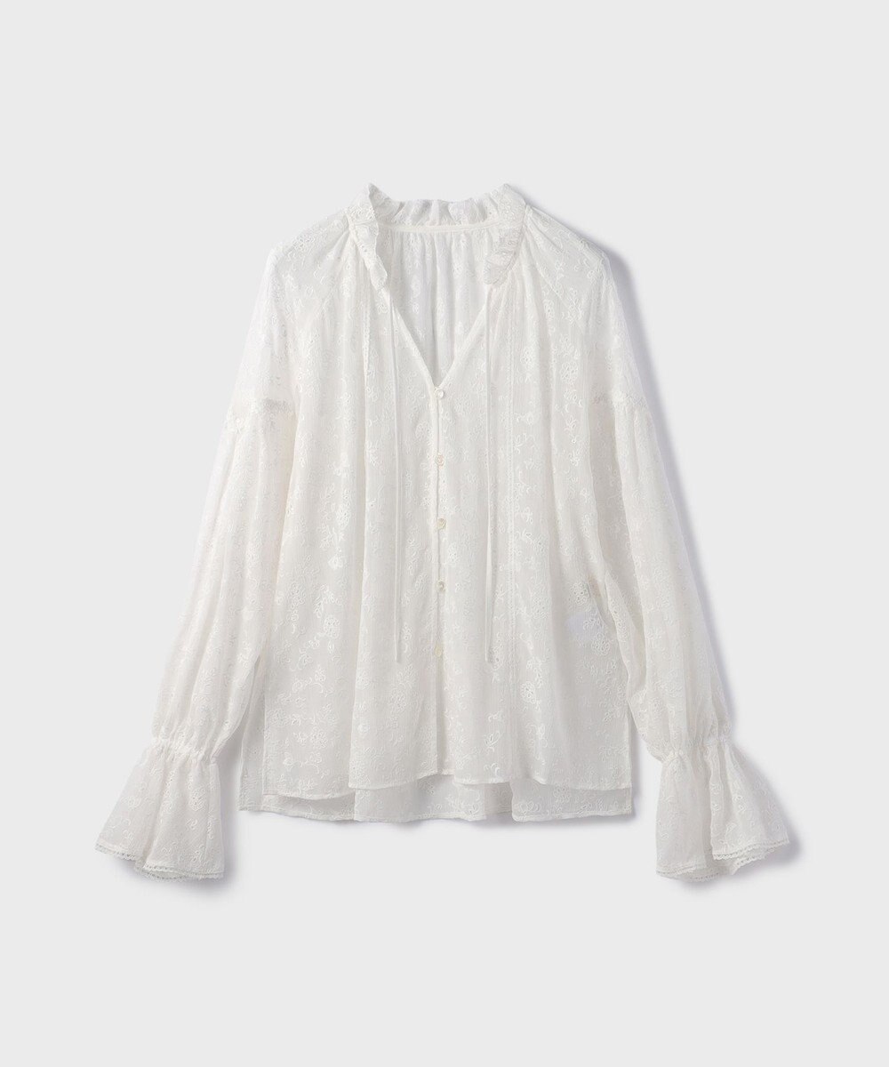 GRACE CONTINENTAL ヨウリュウembカフタンブラウス 