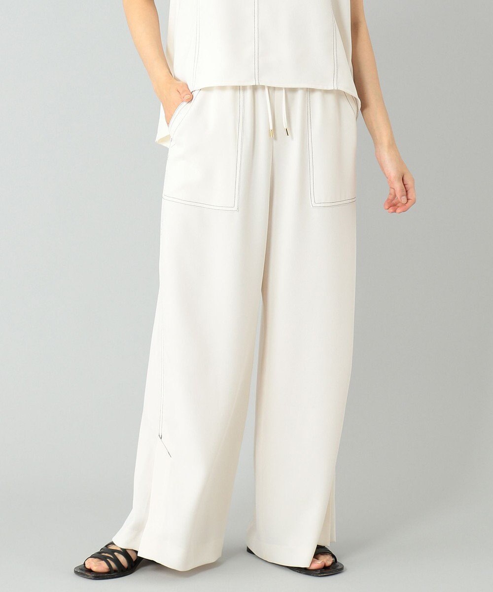 ステッチワイドパンツ Grace Continental Grace Continental グレースコンチネンタル 通販