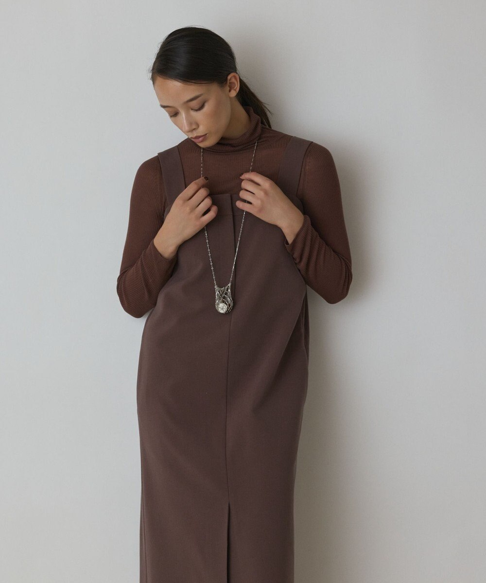 GRACE CONTINENTAL スーツ地ジャンパ－スカート 