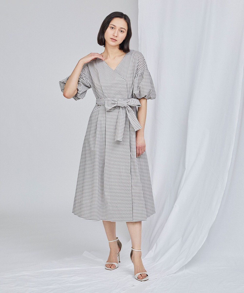 オンライン限定】チェックタフタワンピース / GRACE CONTINENTAL  