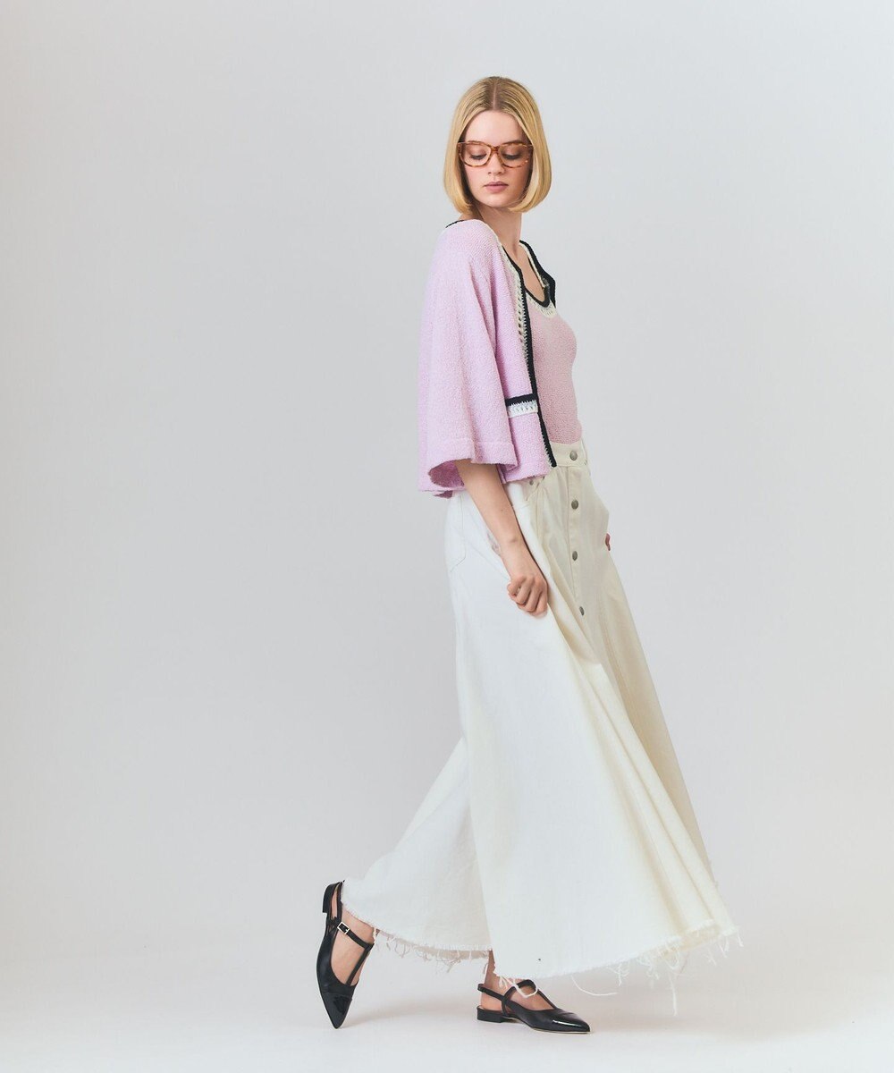 GRACE CONTINENTAL サーキュラーデニムスカート 