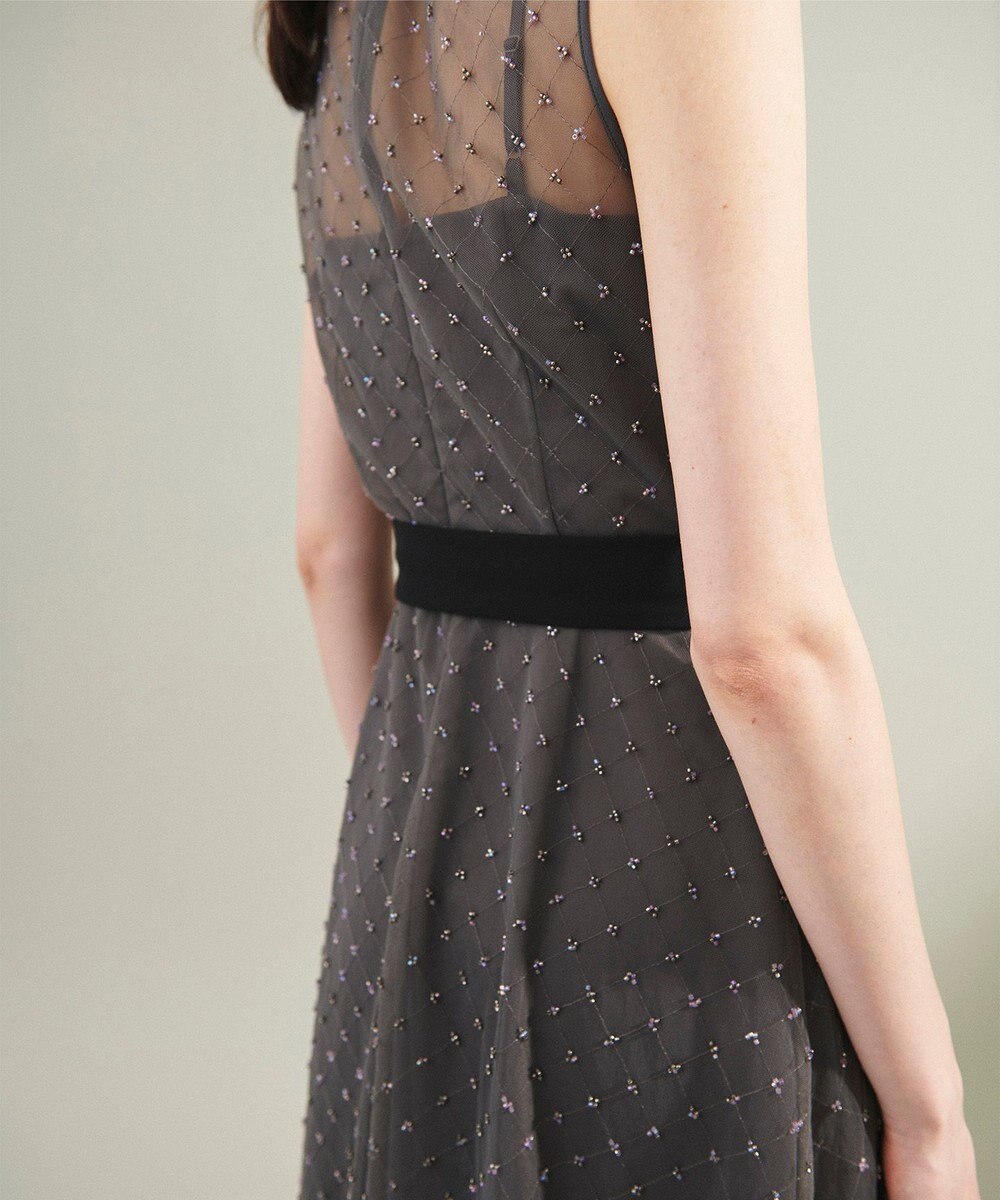 GRACE CONTINENTAL ビーズembドレス 