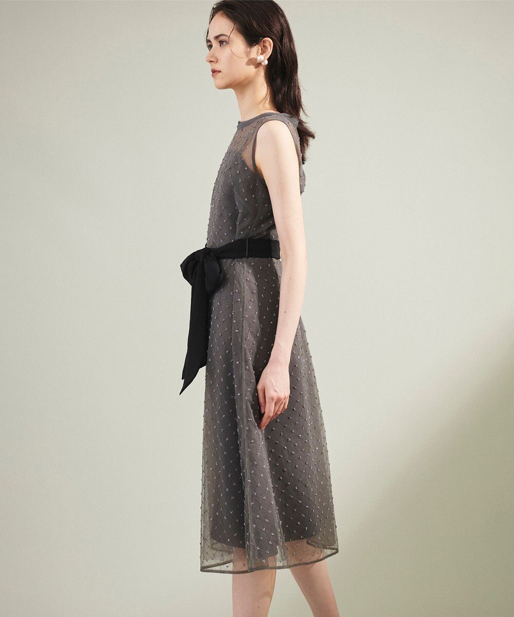 GRACE CONTINENTAL ビーズembドレス 