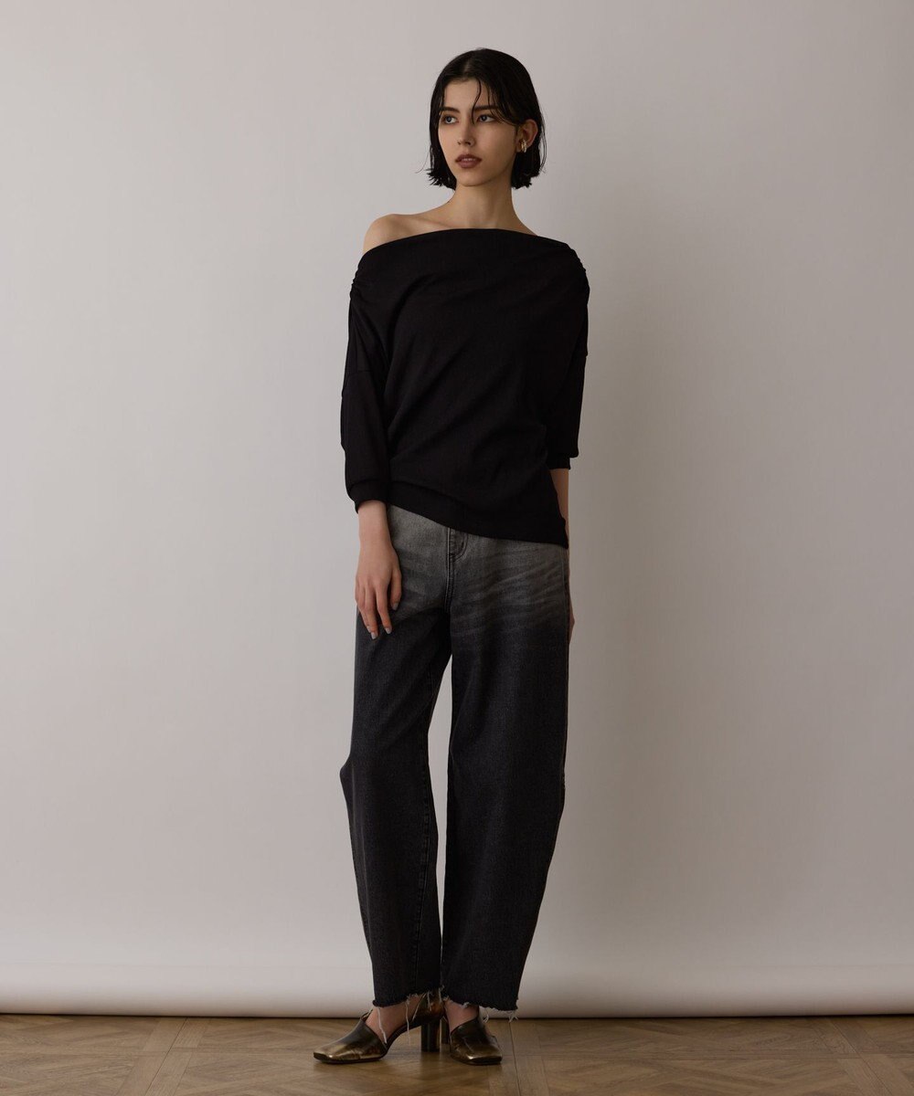 GRACE CONTINENTAL ドレープカットトップ