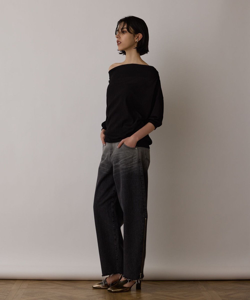 GRACE CONTINENTAL ドレープカットトップ