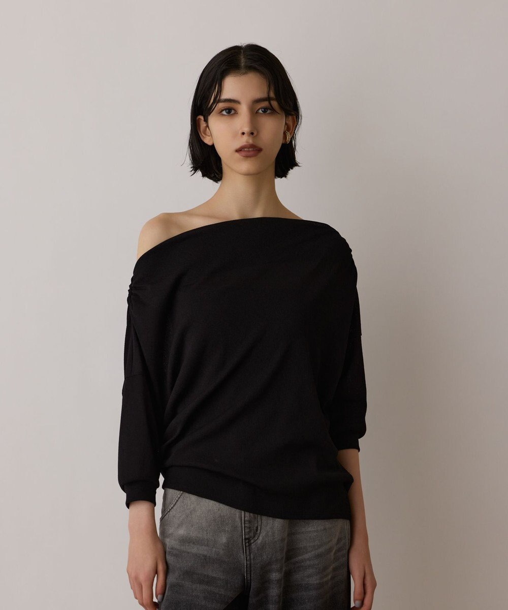 GRACE CONTINENTAL ドレープカットトップ 