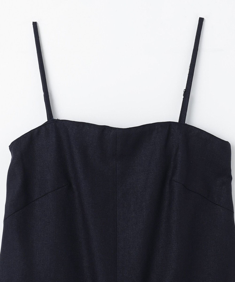 GRACE CONTINENTAL リネンタッチビスチェサロペ 