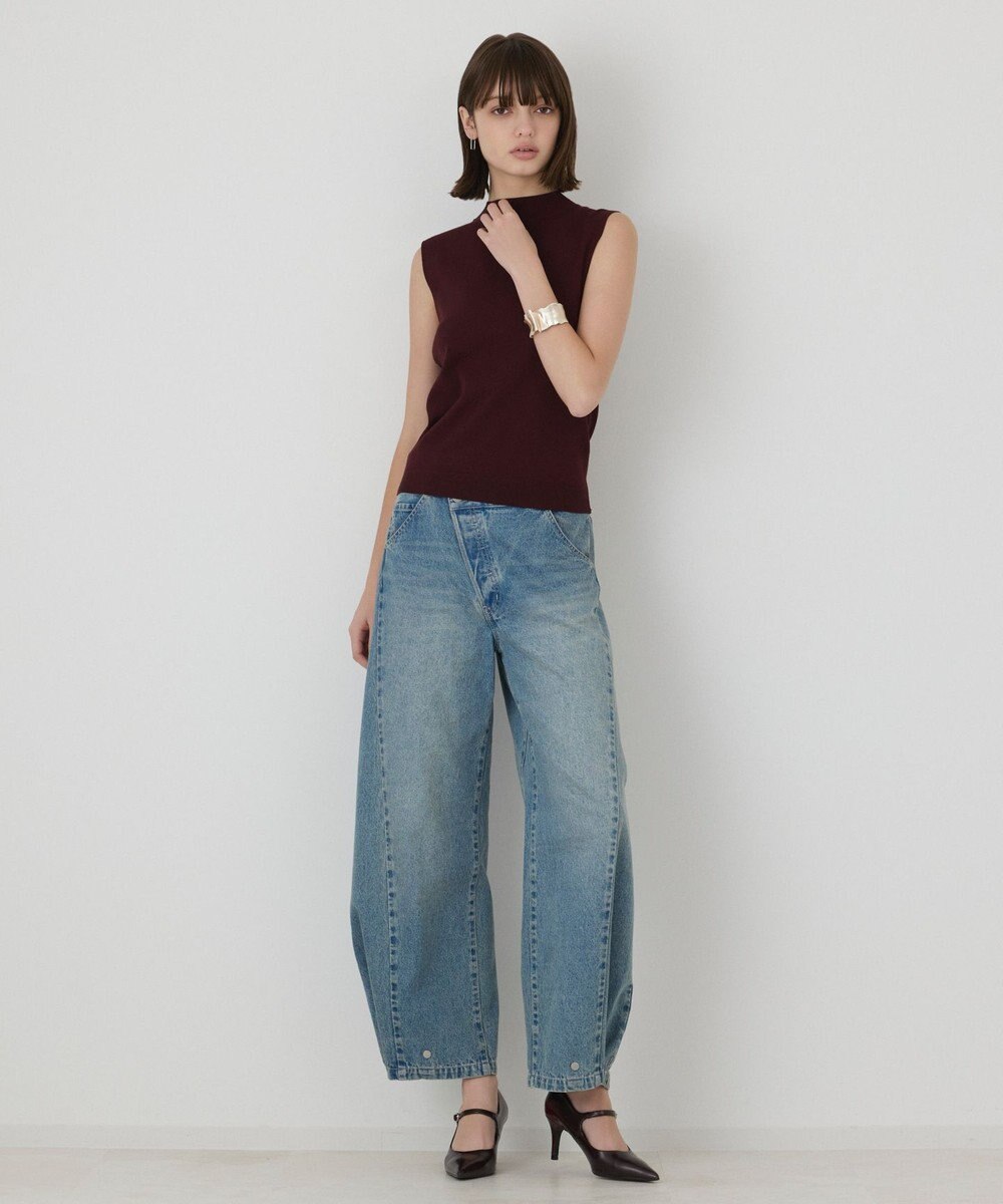 GRACE CONTINENTAL ハイネックニットトップ 