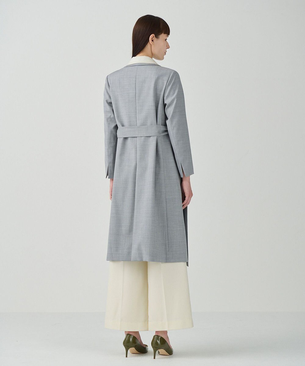 GRACE CONTINENTAL シルクウールトコートドレス