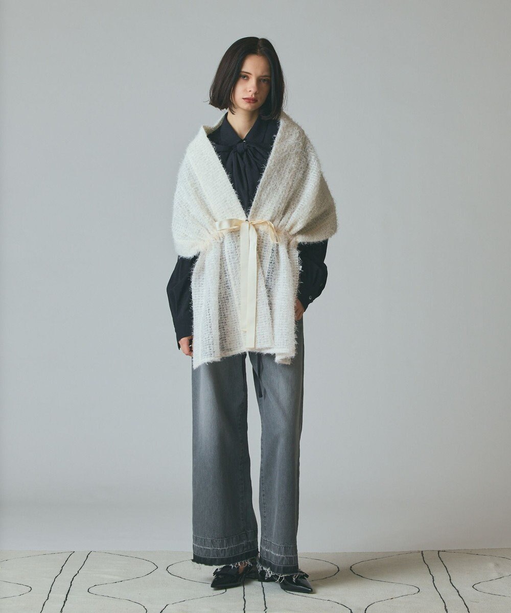 GRACE CONTINENTAL フェザーチュールストール 