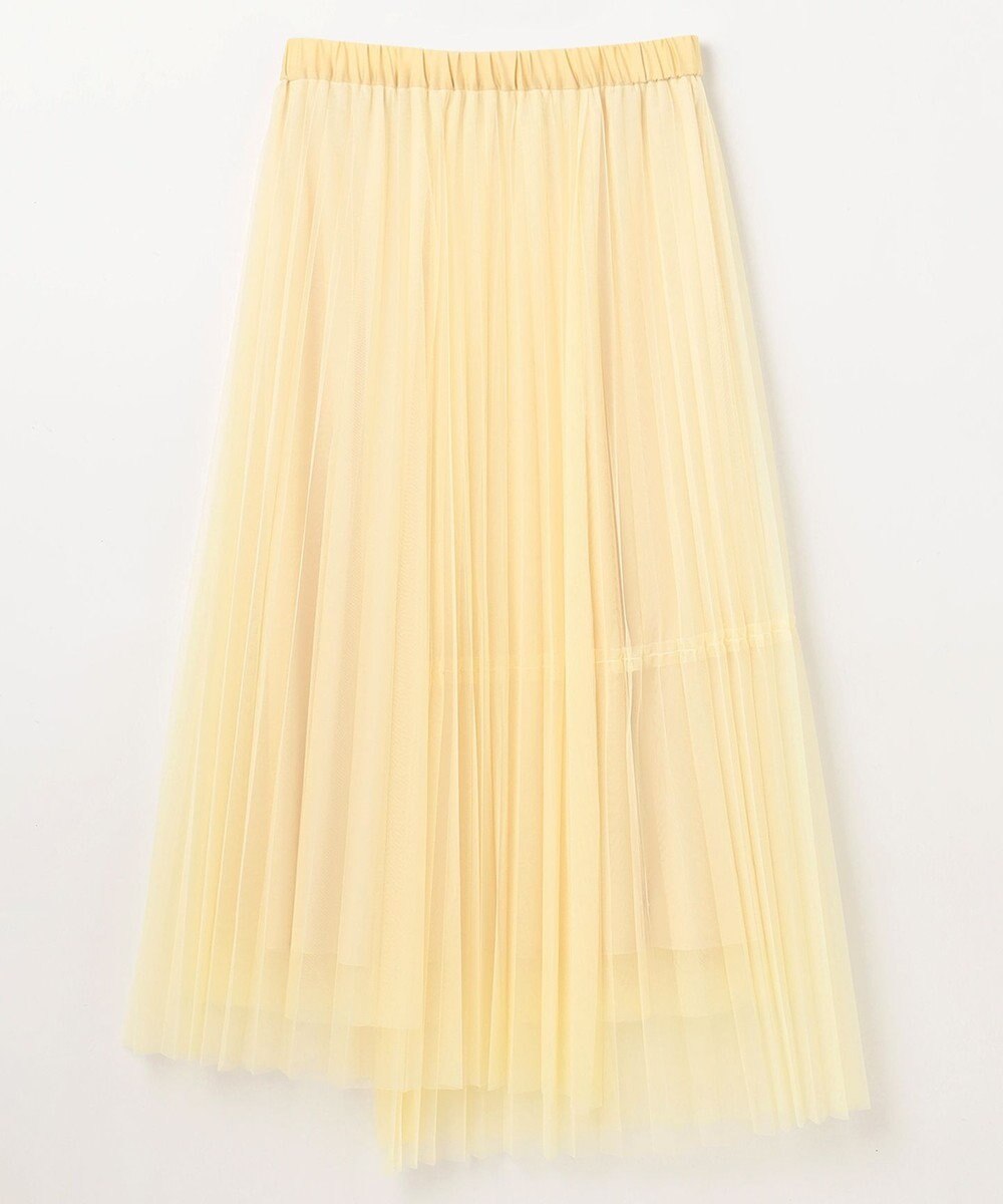 GRACE CONTINENTAL ティアードラップチュールスカート 