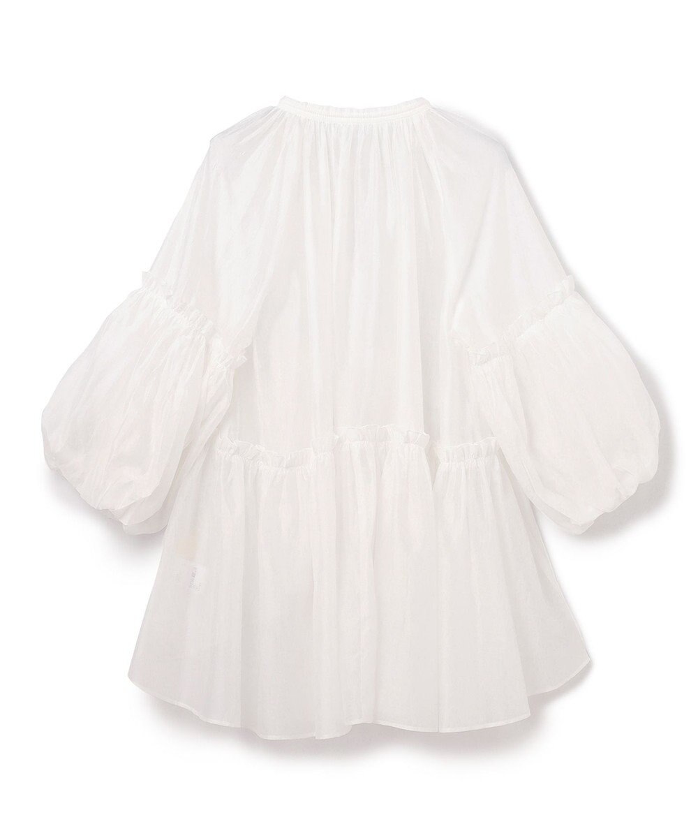 GRACE CONTINENTAL ギャザーカフタントップ 