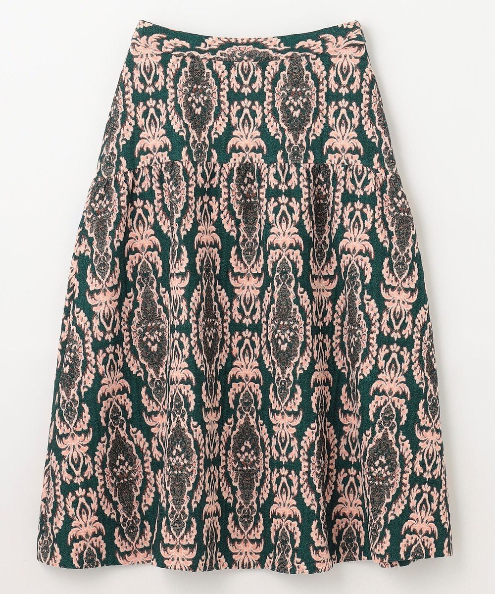 GRACE CONTINENTAL オーナメントジャガードスカート