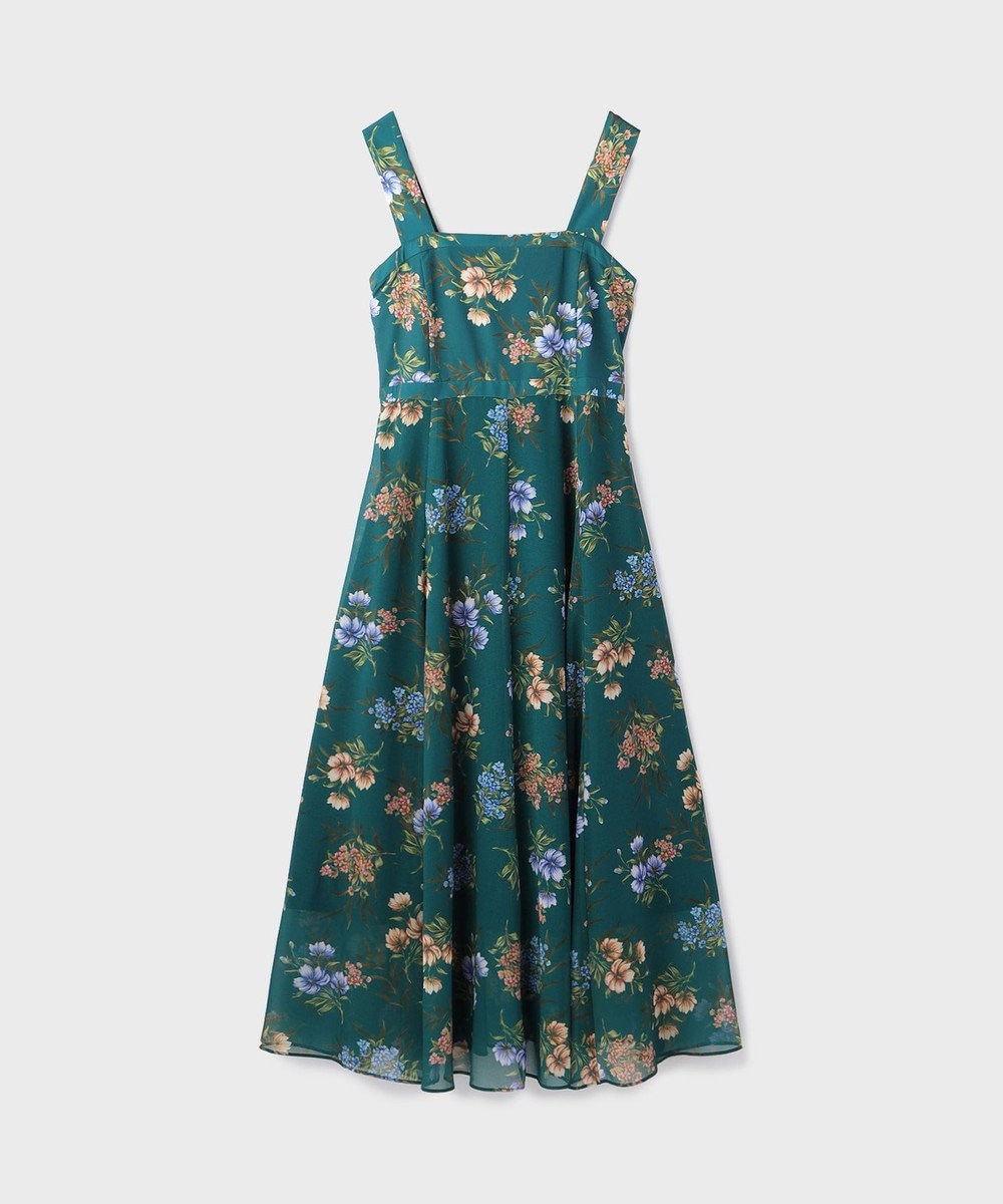 GRACE CONTINENTAL プリントセットアップワンピース