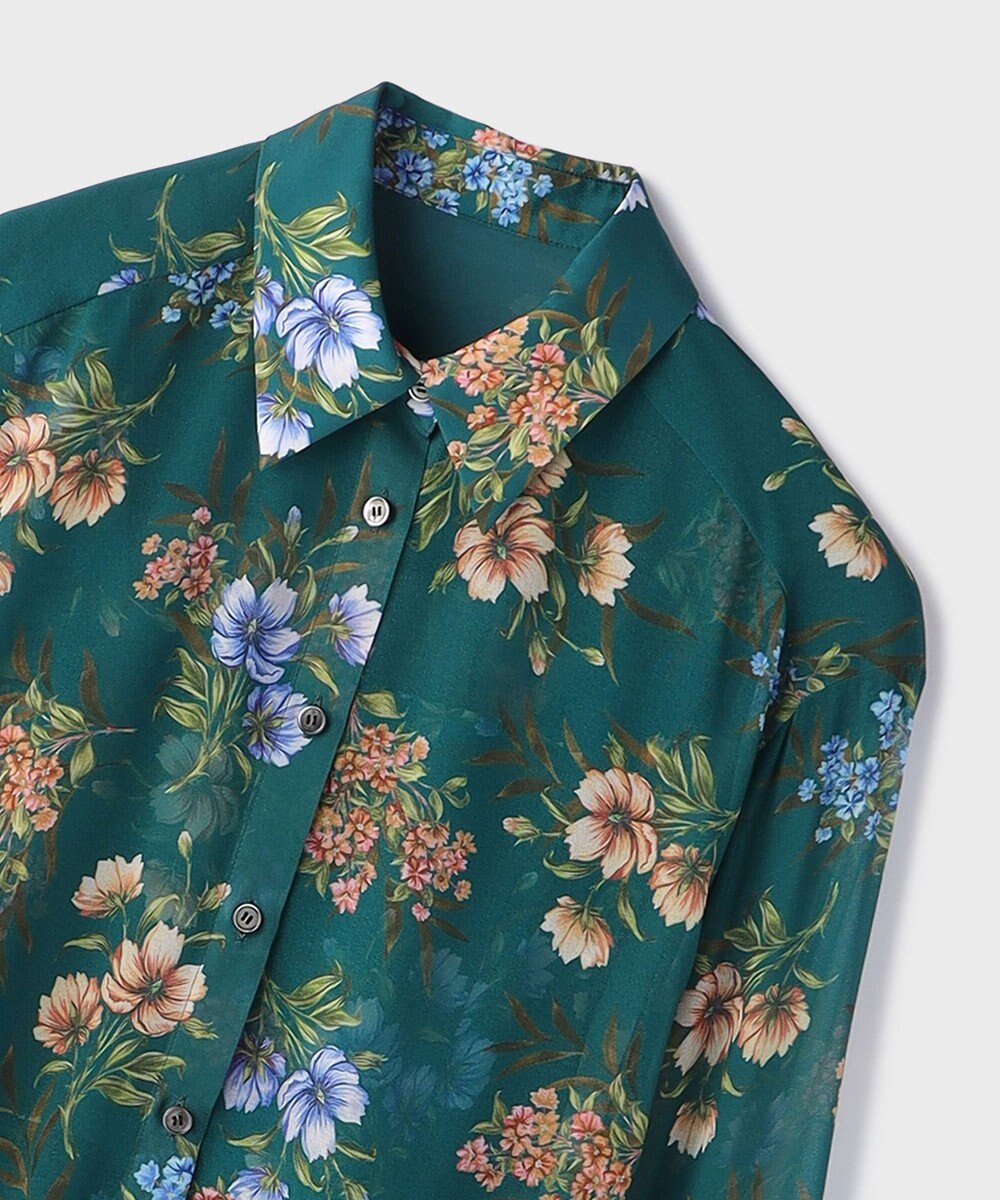 GRACE CONTINENTAL プリントセットアップワンピース 