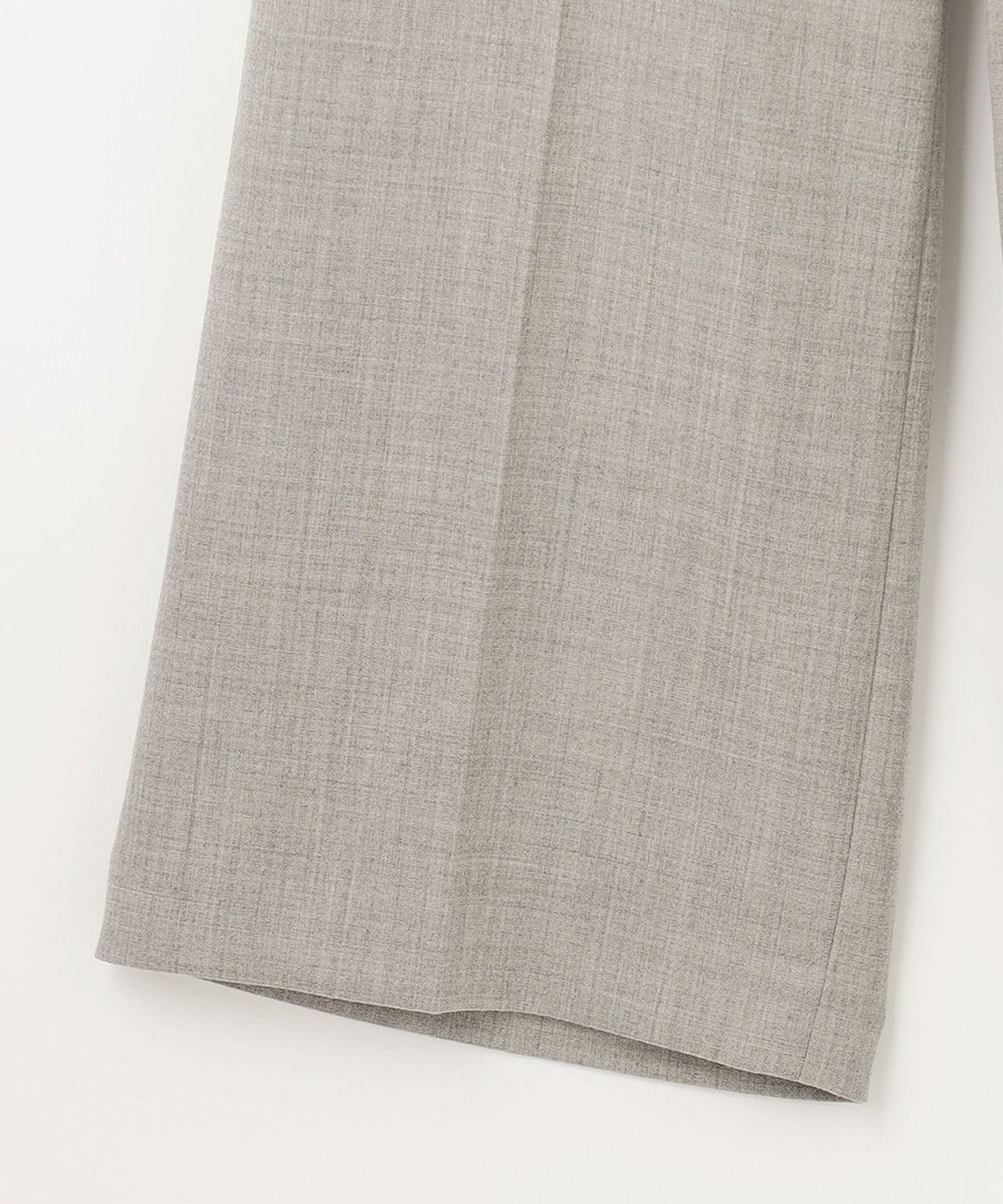 GRACE CONTINENTAL ウールストレッチセミワイドパンツ 